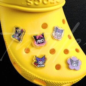 ⭐️4/$25⭐️ 5 Sanrio Kuromi Shoe Charms